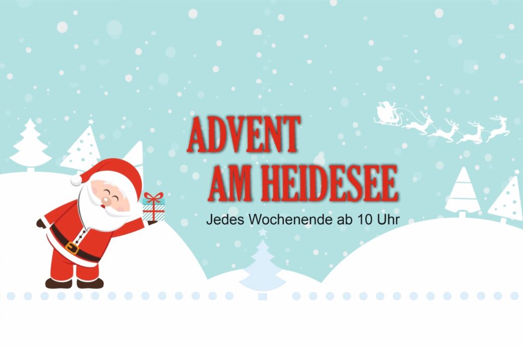 Advent am Heidesee